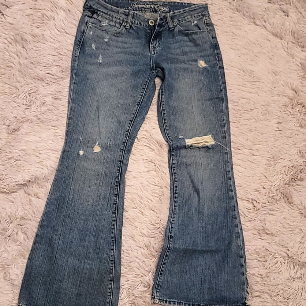 American Eagle Outfitters Real Flare Jeans